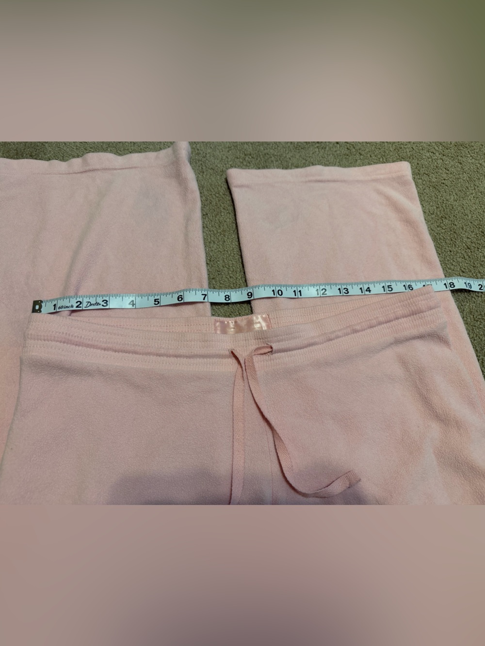 Women's Light Pink Drawstring Lounge Joggers - Picture 5 of 7
